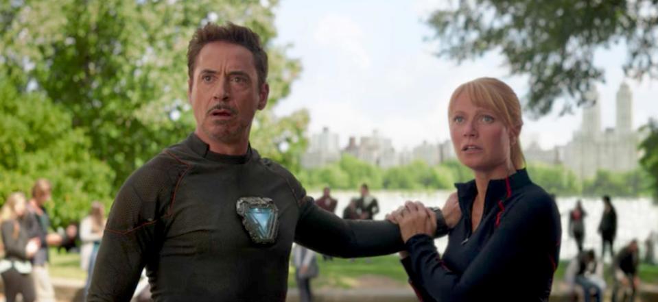 tony pepper potts avengers infinity war