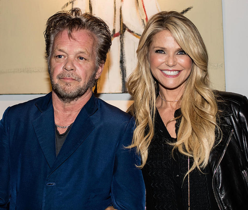 Christie Brinkley and John Mellencamp