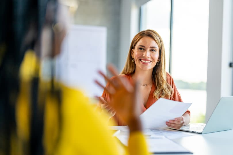 A woman applying for a job, who will not be offered as much as previously