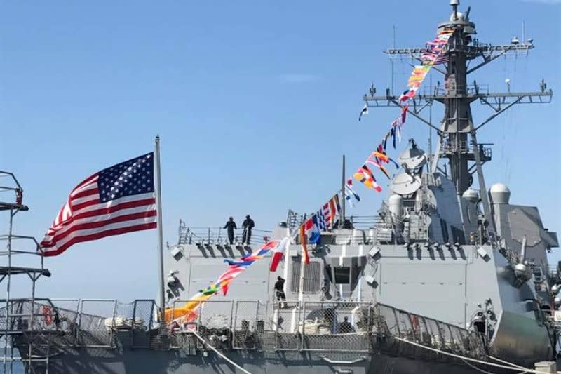 美國海軍最新一艘勃克級飛彈驅逐艦「芬恩號」（USS John Finn，DDG 113）（USS John Finn臉書）