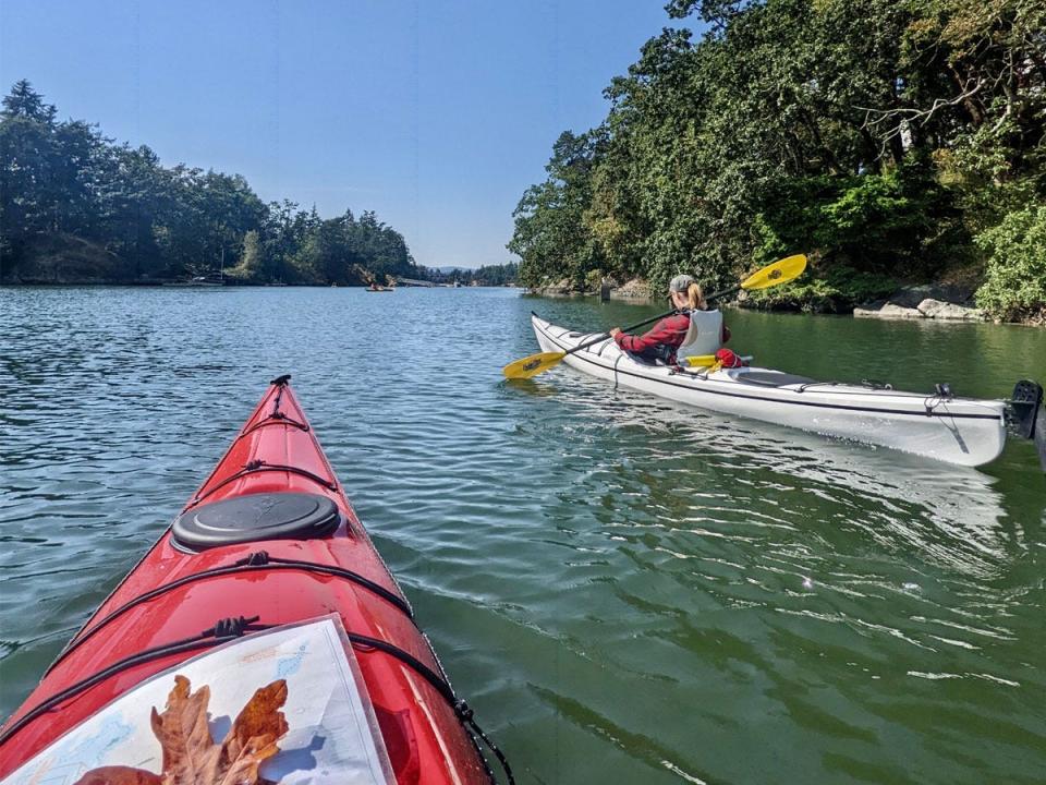 kayaking in victoria canada