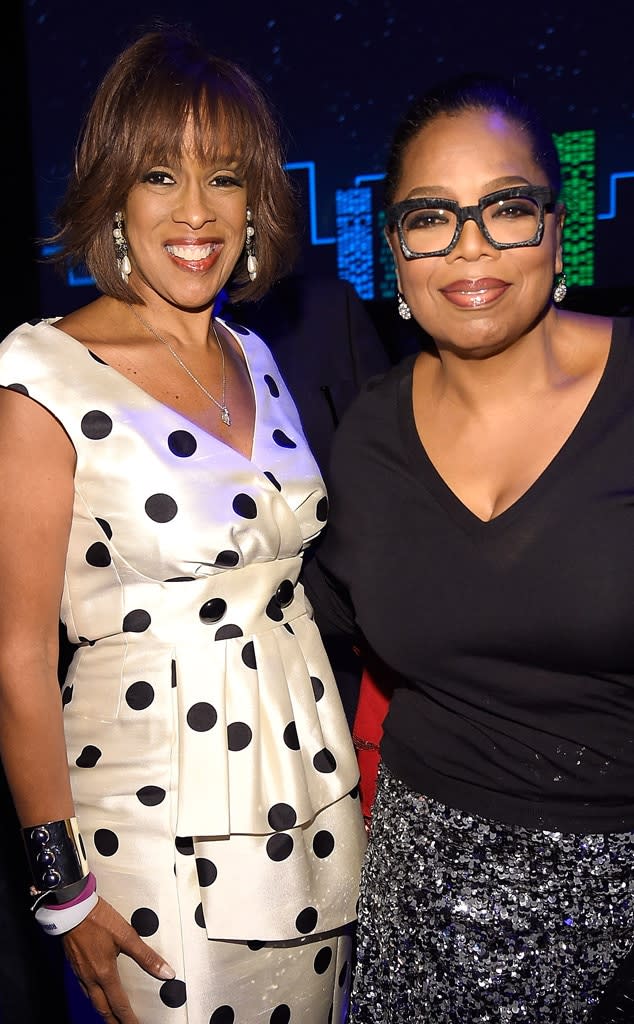 Gayle King and Oprah Winfrey