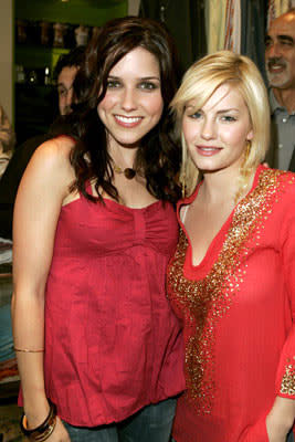 Sophia Bush and Elisha Cuthbert at Kitson in Beverly Hills for Warner Bros. Pictures' House of Wax