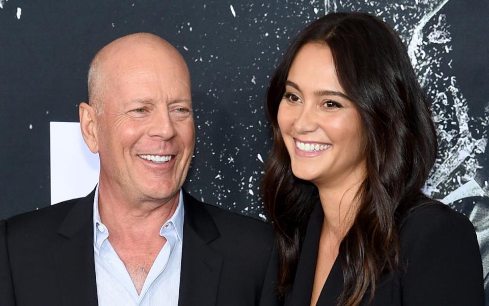 Bruce Willis and Emma Hemming Willis share two children, Evelyn and Mabel Ray (Getty Images)