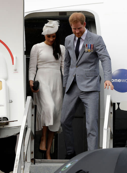 Harry and Meghan's royal tour of Fiji: all the best pictures from day one