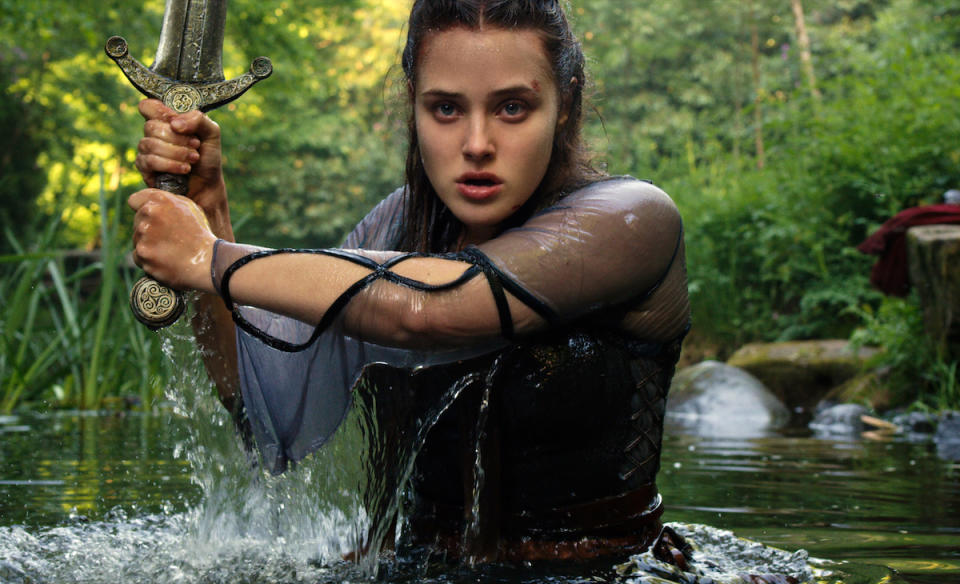 Katherine Langford in 'Cursed,' 2020