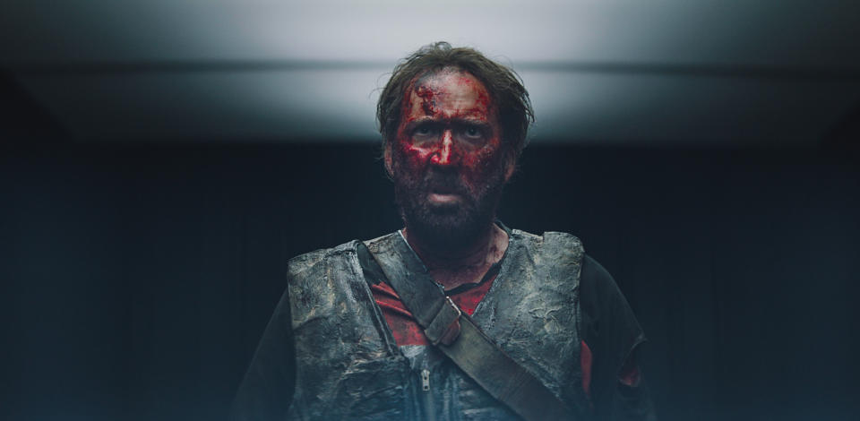 MANDY, Nicolas Cage, 2018. © RLJE Films /Courtesy Everett Collection