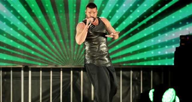 <p>Christopher Polk/Variety via Getty Images</p> Ricky Martin se presenta en el escenario del concierto LA Pride in the Park celebrado en el Parque HistÃ³rico Estatal de Los Ãngeles el 8 de junio de 2024 en Los Ãngeles, California.