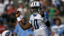 <p>Quarterback Vince Young played for only six seasons but he was selected for the Pro Bowl twice. Drafted in the first round in 2006, he spent all but the final year of his career in Tennessee before moving to Philadelphia. Buffalo signed him in 2012, but he never played. In 2013 he was picked up by Green Bay, but the team immediately dropped him when management realized his life was spinning out of control despite having signed a $25 million contract just six years prior. In total, the NFL paid Young more than $35 million.</p>
