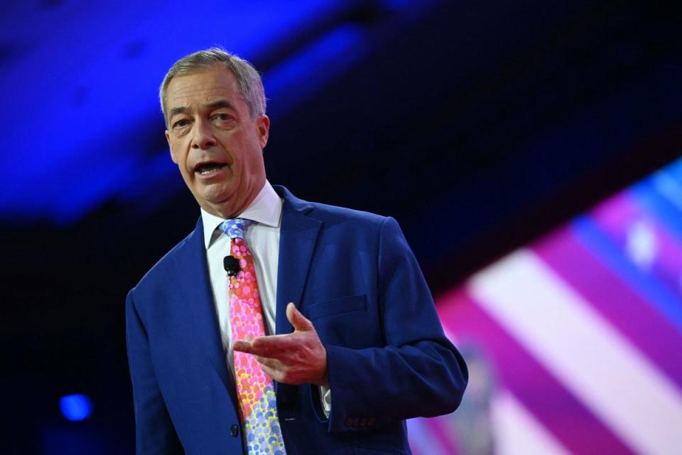 Nigel Farage was also viewed as a better choice (AFP via Getty Images)