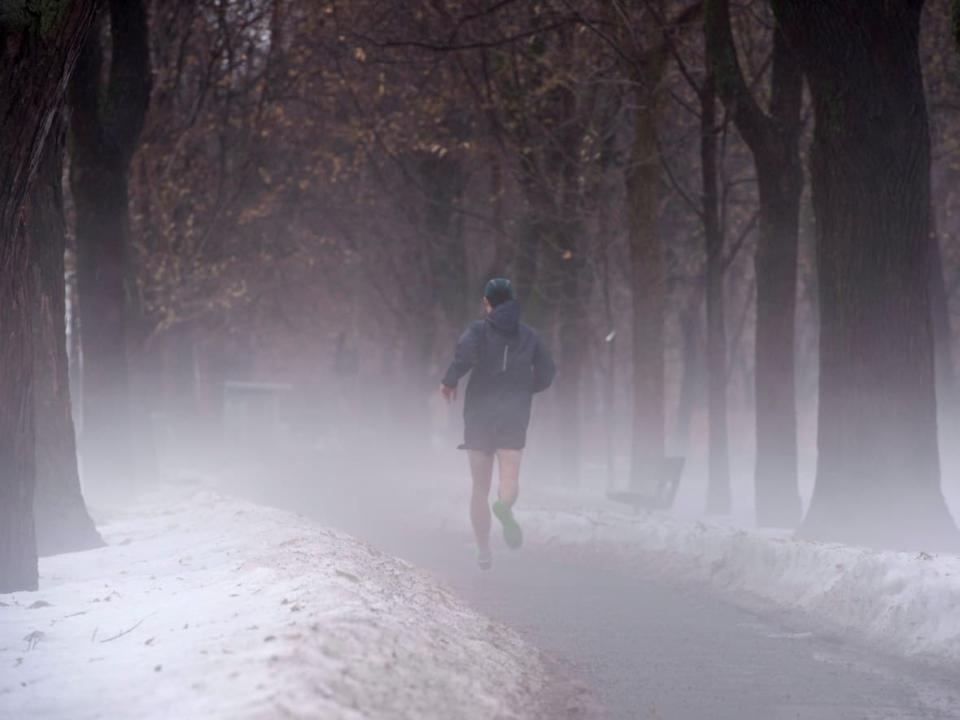 Shireen Ahmed admits she's not a running enthusiast. (Paul Chiasson/The Canadian Press - image credit)