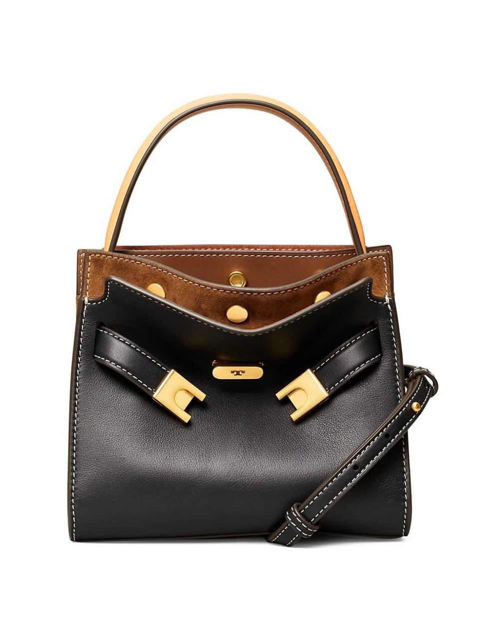 Petite Lee Radziwill Leather Satchel