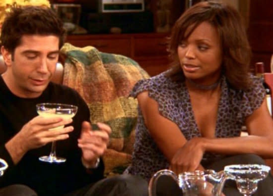 At the beginning of her career when she'd only had a few acting credits under her belt, Aisha Tyler starred in nine Friends episodes as Charlie Wheeler, a love interest for Joey and Ross. 