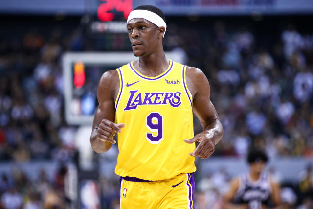 Rajon Rondo Lakers Jersey, Rajon Rondo Los Angeles Lakers Jersey, Sports  Fan Gear & Collectibles