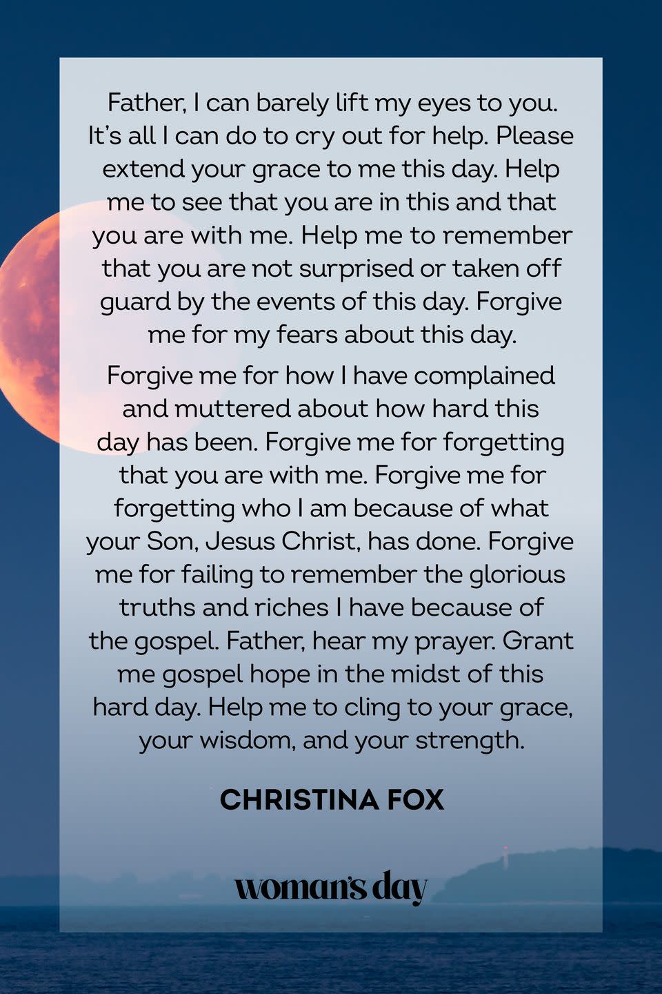 A Prayer for Forgiveness