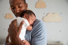 <span class="caption">Racial prejudice can come simply from a name.</span> <span class="attribution"><a class="link " href="https://www.shutterstock.com/image-photo/father-holding-newborn-baby-son-nursery-627696287?src=S17ZgmVnP85GCQJrGKoBBw-1-32" rel="nofollow noopener" target="_blank" data-ylk="slk:Shutterstock;elm:context_link;itc:0;sec:content-canvas">Shutterstock</a></span>