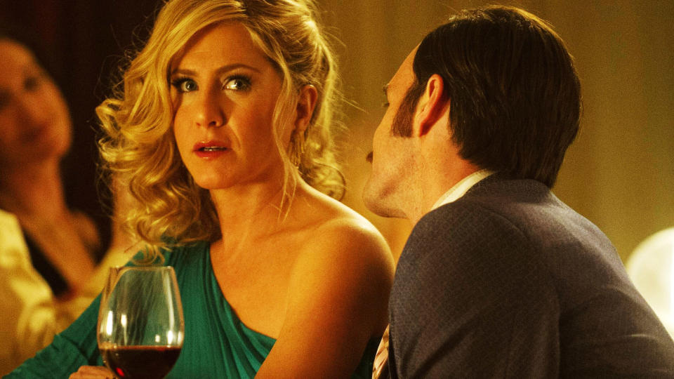 Jennifer Aniston and Will Forte in "Life of Crime"