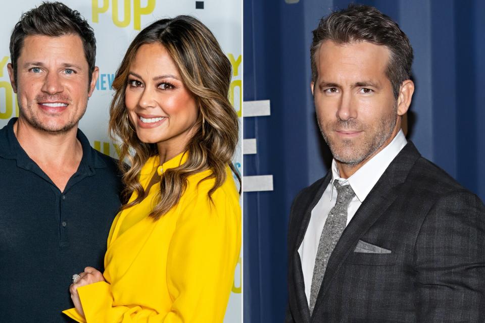 Nick and Vanessa Lachey, Ryan Reynolds