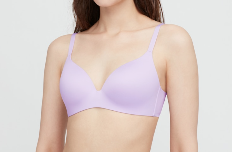 The Uniqlo 3D Hold Wireless Bra is perfect for petite ladies, and it's on sale starting at $20.