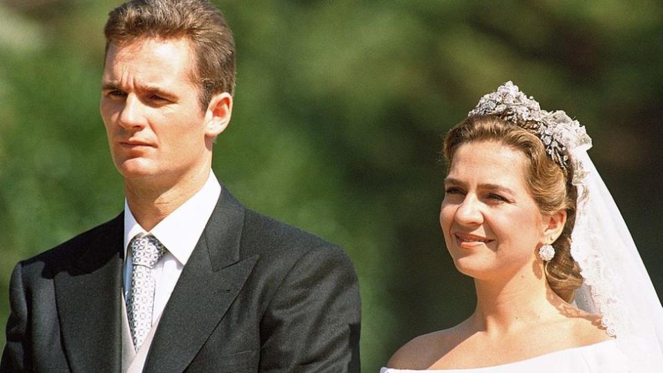 Boda de Iñaki Urdangarín y Cristina de Borbón Barcelona 1997