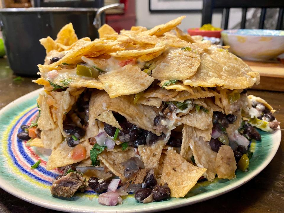 trash can nachos