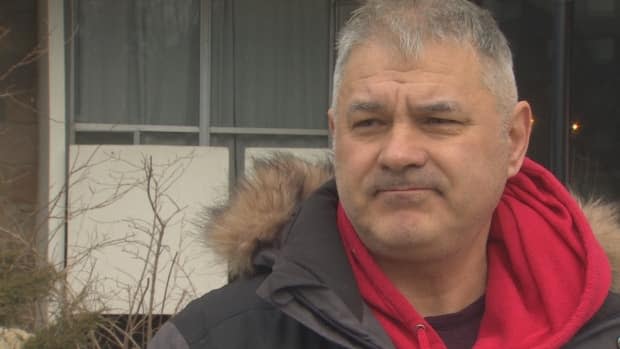 Iulian Stanciu, a resident, says: 'I think they are using it an justification not to do their job. To me, It's a unilateral decision. They didn't consult or give us an opportunity to talk about it. They just said: 'We're done.''