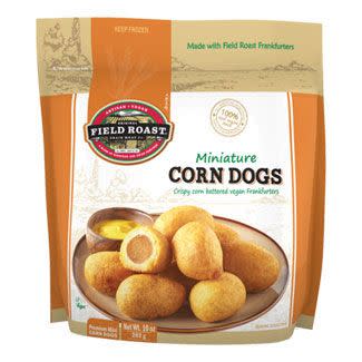 7) Field Roast Miniature Corn Dogs