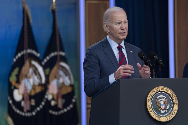 On Tuesday in Washington, D.C., President Joe Biden announced more than $6 billion to strengthen U.S. climate protection efforts. The investment aims to protect more than 21 million acres of public lands and waterways by reducing environmental pollution. Photo by Chris Kleponis/UPI