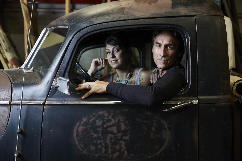 'American Picker's Mike Wolfe, right, and Danielle Colby are looking for Massachusetts collectors.