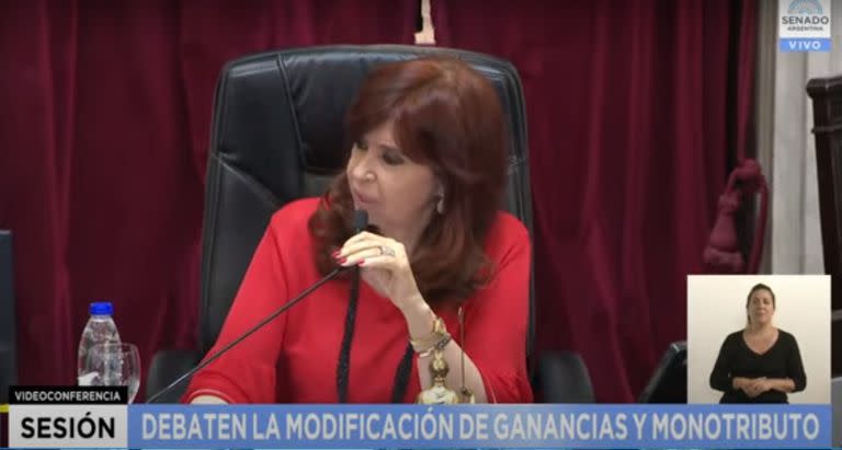 Cristina Kirchner criticó duramente a la oposición