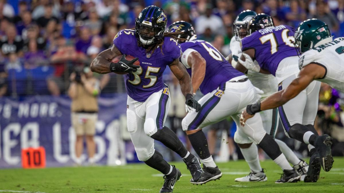 Eagles fall short, Ravens win 24th consecutive preseason game, 20