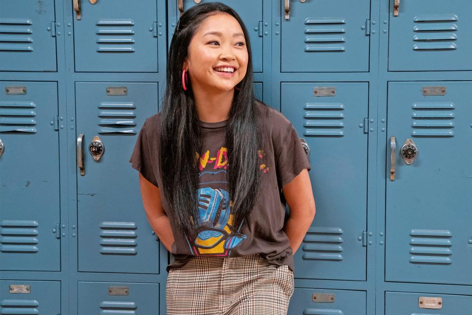 Boo, Bitch. Lana Condor as Erika in episode 101 of Boo, Bitch. Cr. Erik Voake/Netflix © 2022