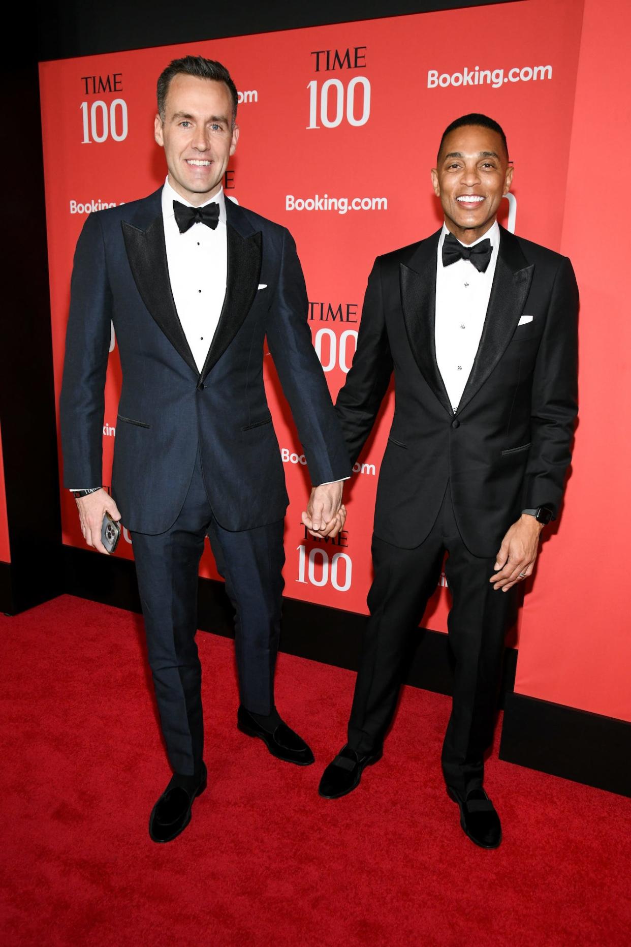 Tim Malone and Don Lemon attend the 2024 Time100 Gala.