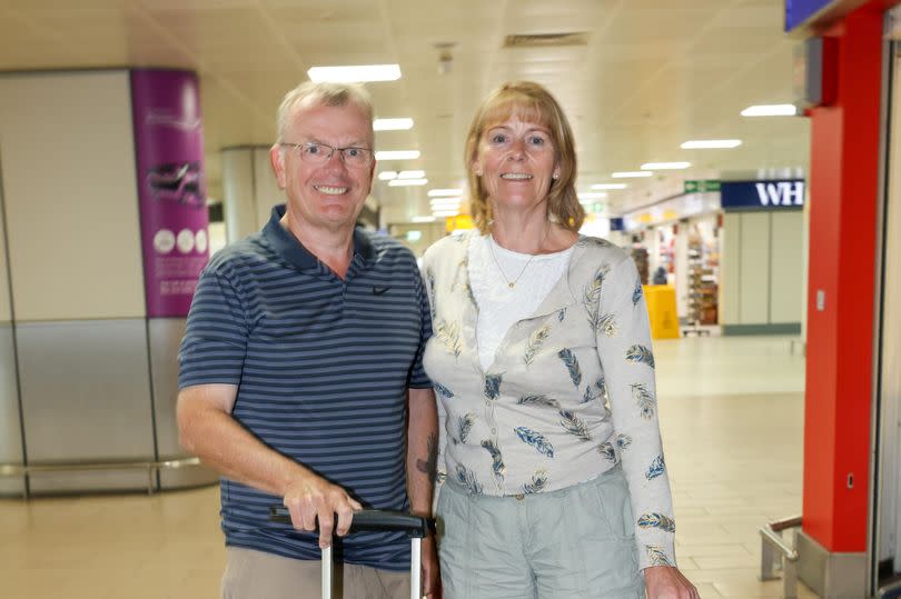 Cliff and Karen Woodman from Annan