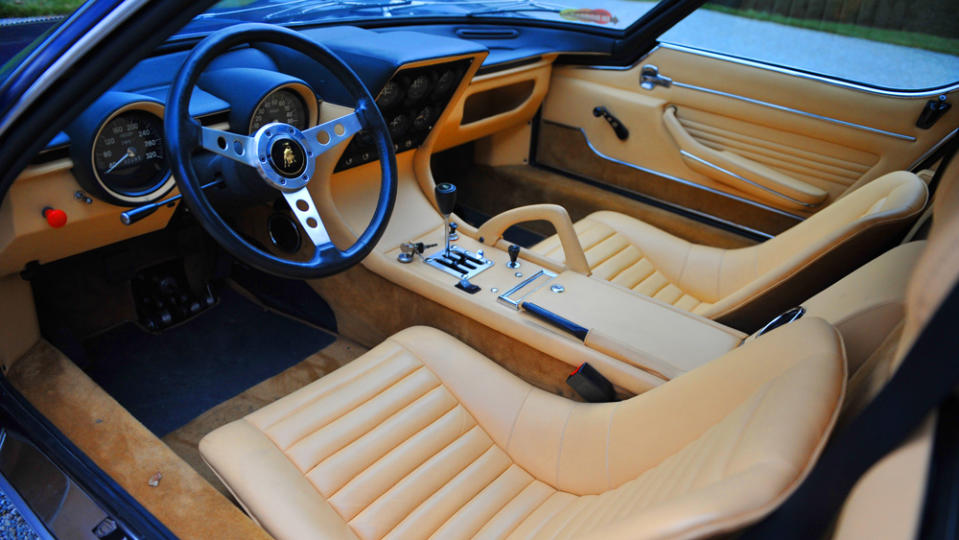 The pristine interior of a car that retains comprehensive factory records, restoration correspondence and receipts. - Credit: Photo: Courtesy of Collectors Garage.