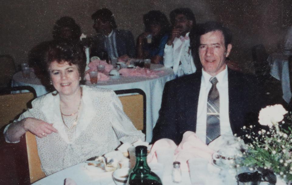 Donna and Jack Gramley at a family wedding. Family photo