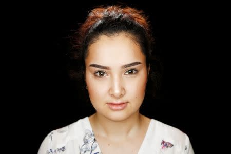 Sajedeh Ghassemi from Mashhad, Iran, poses for a portrait during a Canadian citizenship ceremony in Mississauga, Ontario, Canada, May 31, 2017. "I want to have a better future because as a Middle Eastern woman in my country, I cannot do a lot of stuff," Ghassemi said. REUTERS/Mark Blinch