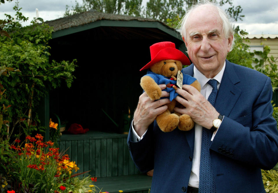 Michael Bond – author and creator of Paddington Bear, died June 27, 2017