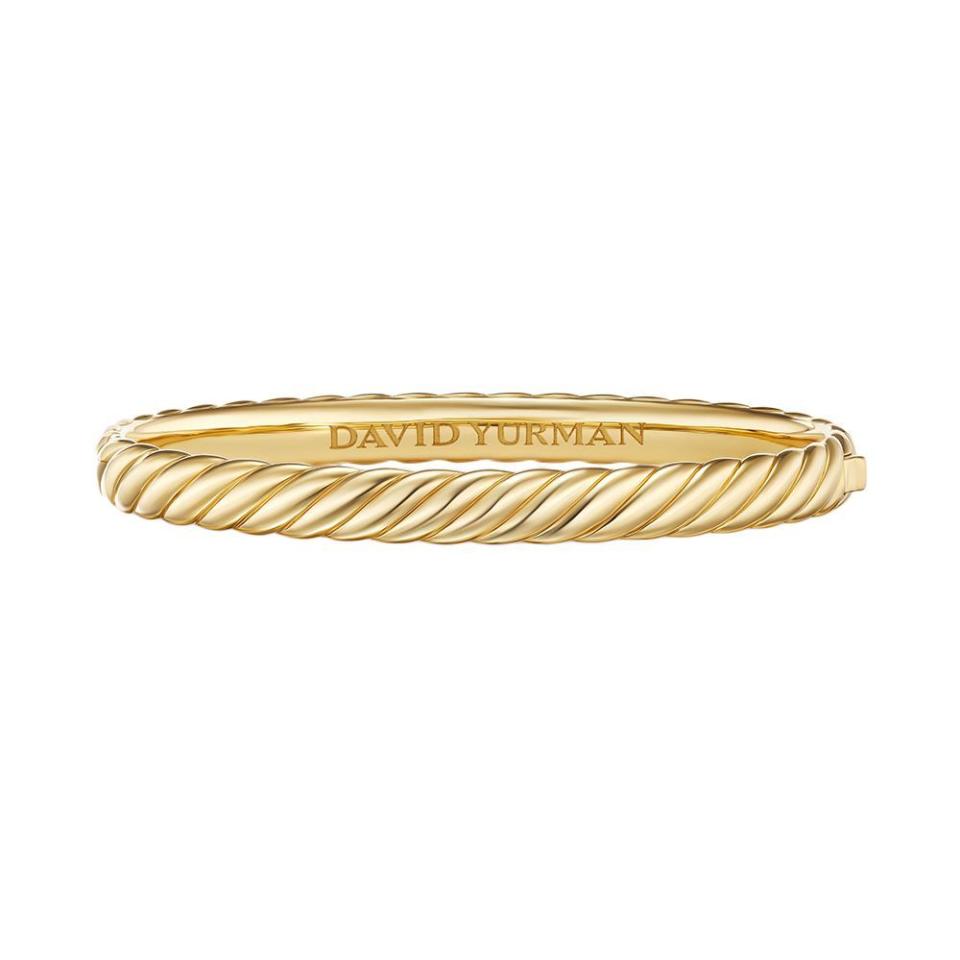 <p><a href="https://go.redirectingat.com?id=74968X1596630&url=https%3A%2F%2Fwww.davidyurman.com%2Fwomens%2Fbracelets%2Fsculpted-cable-bangle-bracelet-in-18k-yellow-gold-6.2mm-B18139%2B88.html&sref=https%3A%2F%2Fwww.elle.com%2Ffashion%2Fshopping%2Fa45978912%2Fsofia-richie-grainge-favorite-gifts%2F" rel="nofollow noopener" target="_blank" data-ylk="slk:Shop Now;elm:context_link;itc:0;sec:content-canvas" class="link ">Shop Now</a></p><p>Sculpted Cable Bangle Bracelet</p><p>davidyurman.com</p><p>$5500.00</p>