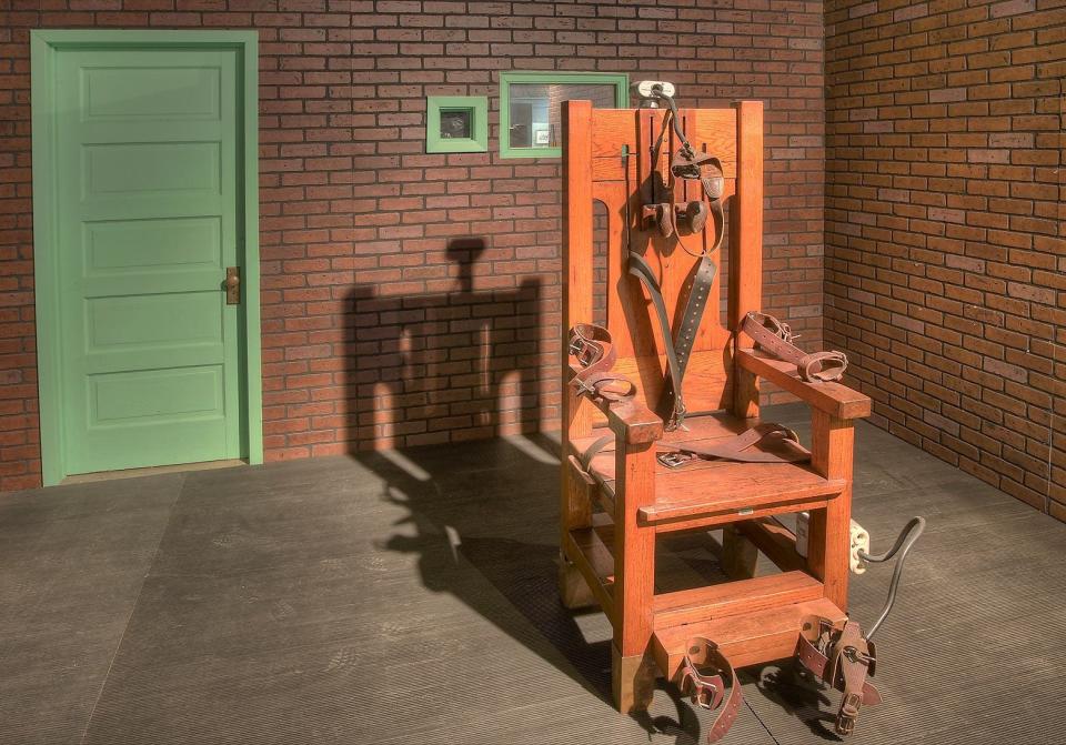 “Old Sparky,” on Texas’ Death Row, where George Holland was sent to be executed.