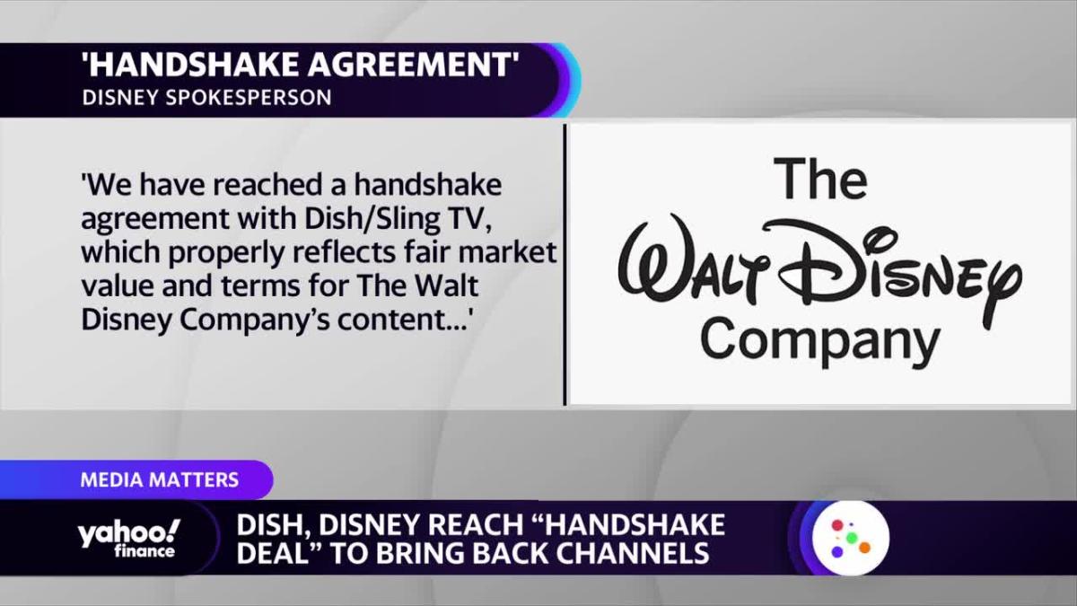 Dish welcomes the return of Disney, ESPN channels
