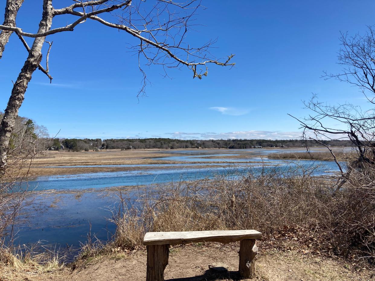 Scorton Creek in Sandwich is on the February hiking schedule for the Southeastern Massachusetts Chapter of the Appalachian Mountain Club.