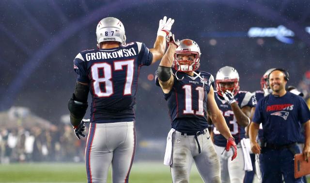 Patriots legends Tom Brady, Rob Gronkowski, Julian Edelman reunite for  offseason gig, but there's a twist