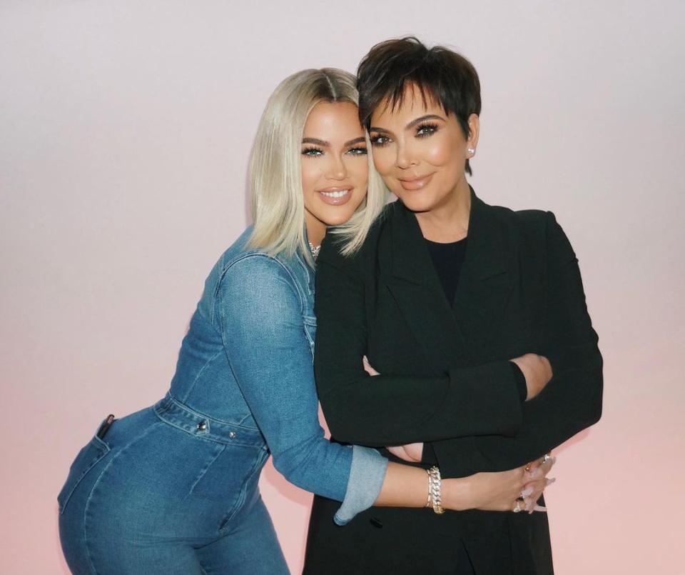 Khloe Kardashian and Kris Jenner