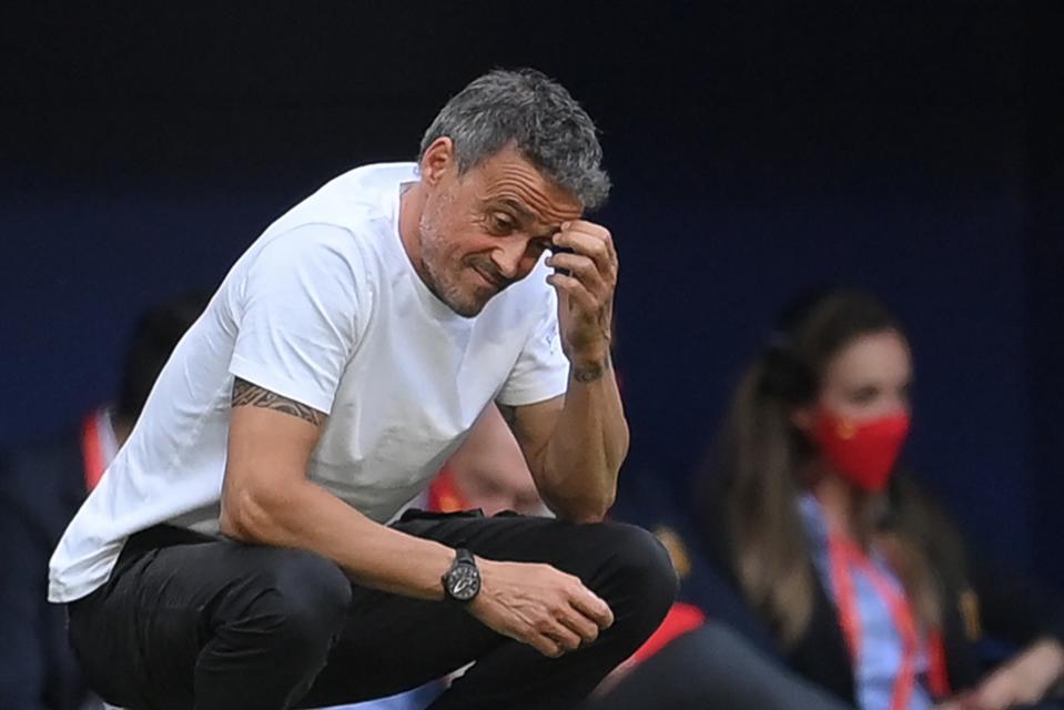 <p>Spain manager Luis Enrique has seen two players test positive for Covid</p> (Getty Images)