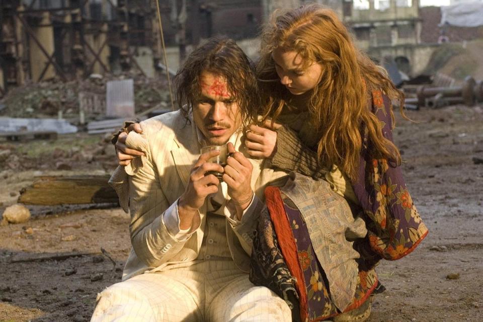 Ledger and Lily Cole in what would be his final film (Lionsgate)