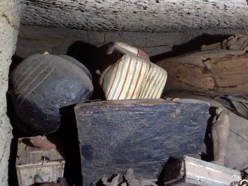 2500-year-old coffins discovered in Egypt