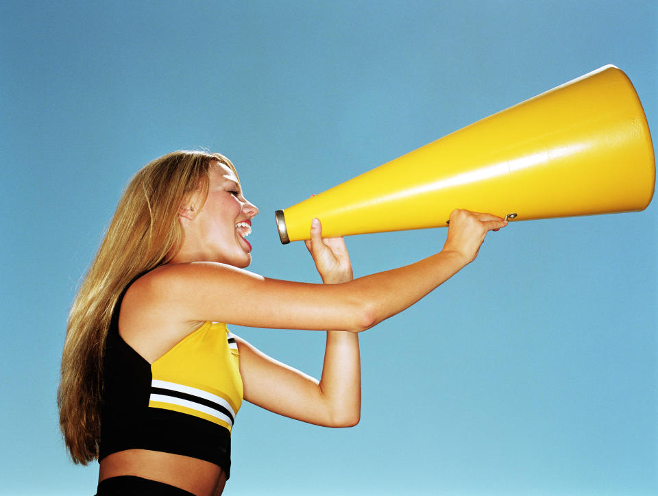 A school’s new policy on cheerleading is causing controversy. (Photo: Mike Powell/Getty Images)