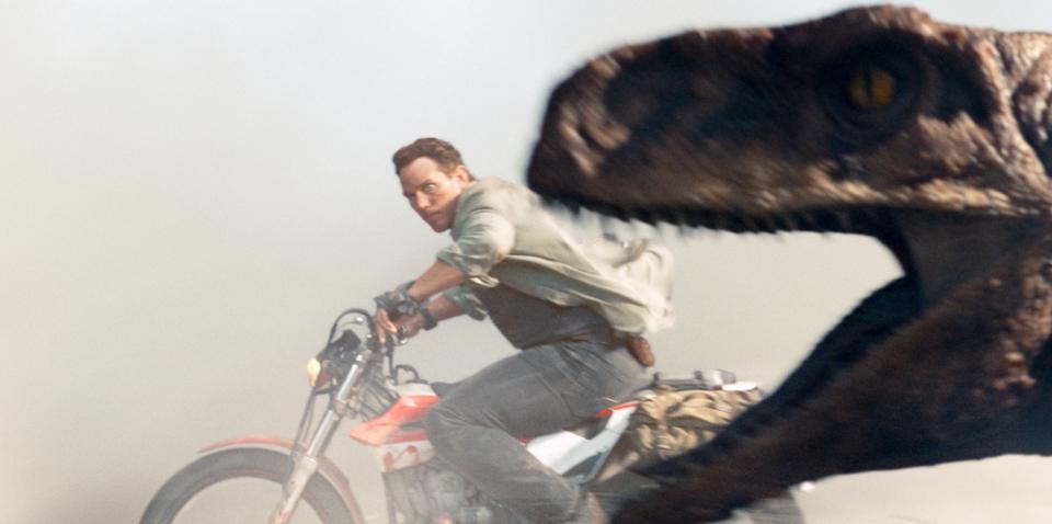 Screenshot from "Jurassic World"