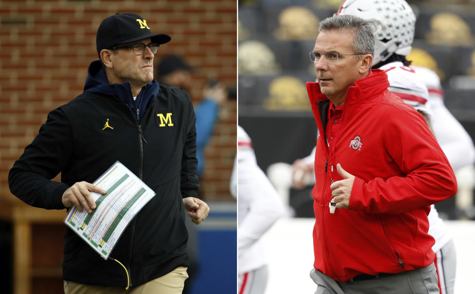 Will Michigan’s late-season clash with rival Ohio State decide who wins the Big Ten East? (AP)